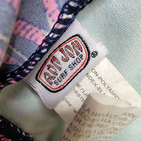 Ron Jon Tribal Flounce Halter Bikini Top - Picture 2 of 8